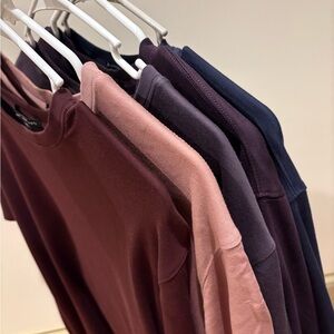 5 Robert Barakett Crewnecks, size XXL